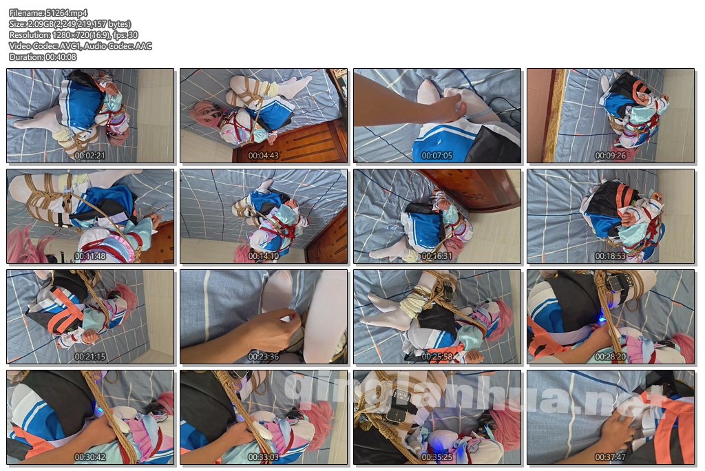 51264----【蕉蕉鱼】三月七cos被堵住嘴TK叫不出来，郊狼双100震动棒对付.jpg