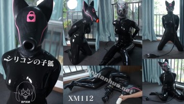 【小萌同学】狐狸头套各种呼吸控制，极限窒息，强制深喉，强制GC